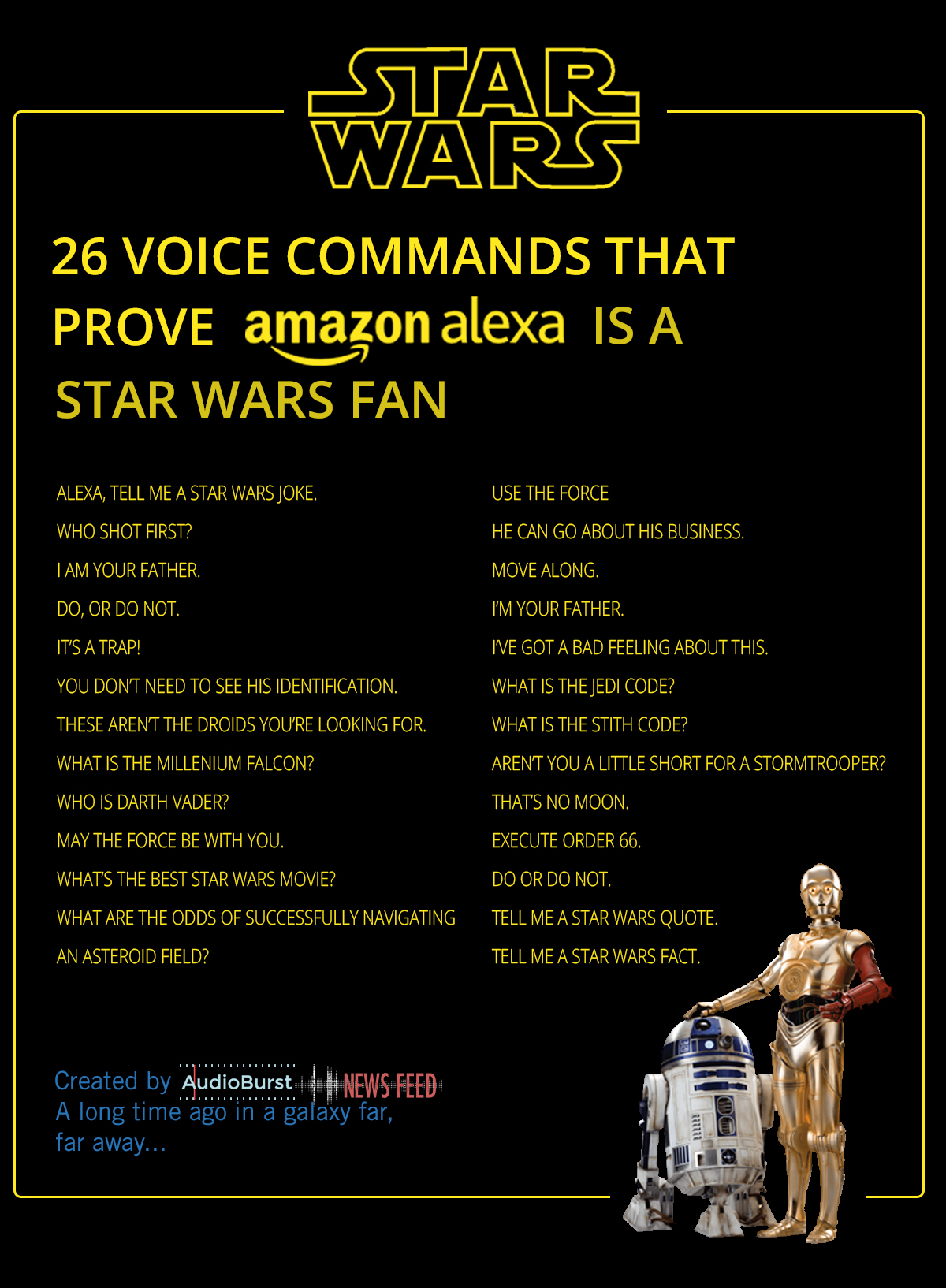 26 Star Wars-Themed Alexa Commands You Need to Try